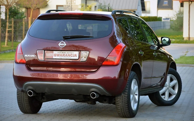 Nissan Murano cena 27900 przebieg: 189000, rok produkcji 2008 z Jeziorany małe 781